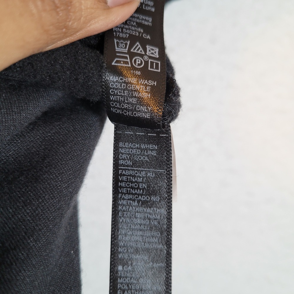 Athleta Womens Tank Pockets Jogger Jumpsuit Size XS Black Athleisure Loungewear - Picture 4 of 11